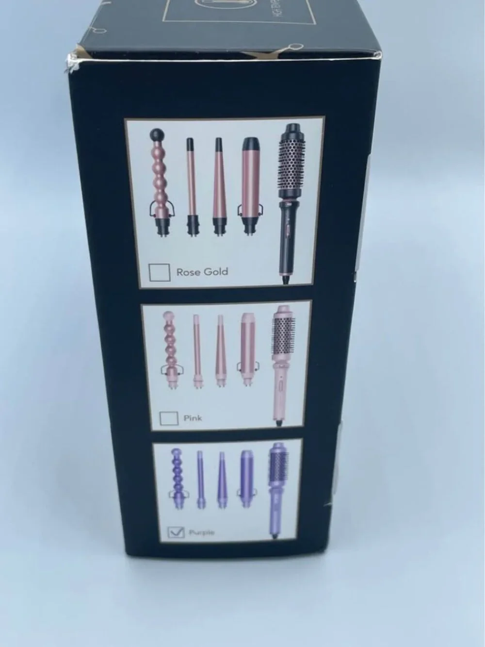 Wavytalk 5 in 1 Professional Interchangeable Curling Wand Set - NEW